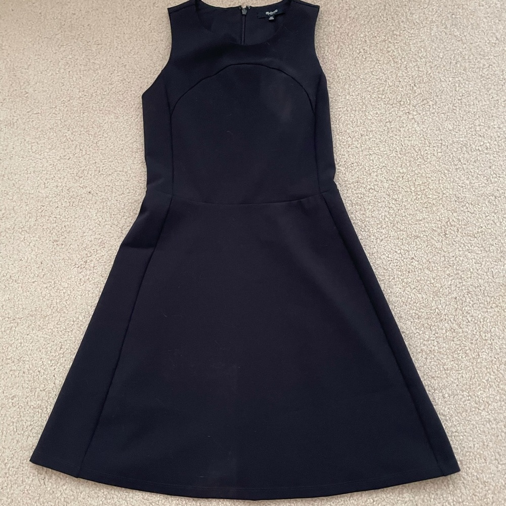 Madewell Navy Babydoll Dress - size 00